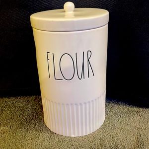 Rae Dunn flour canister